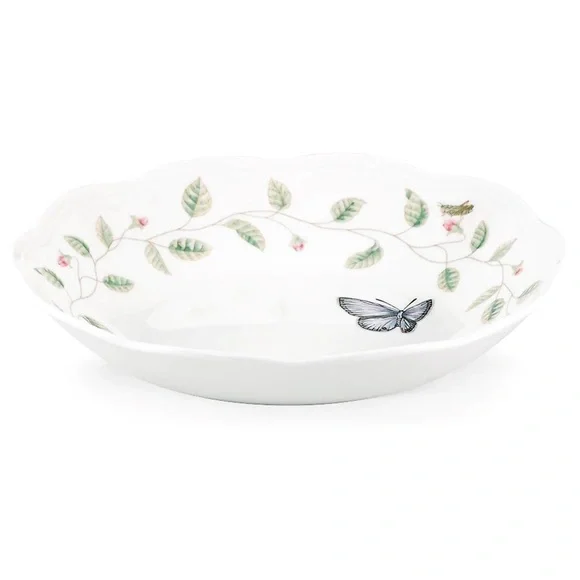 Lenox Butterfly Meadow Porcelain Pasta Bowls - set of 4 - pasta bowl - Picture 2 of 6